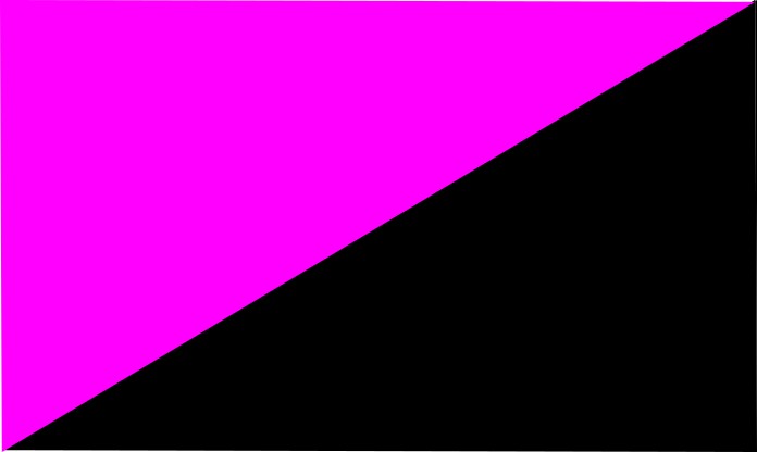 neon pink-black