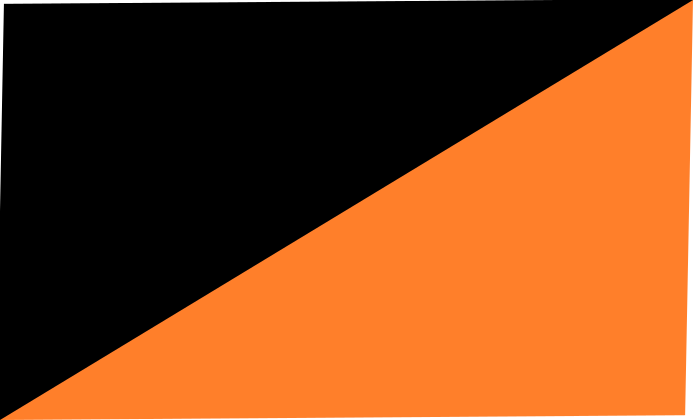 black/orange